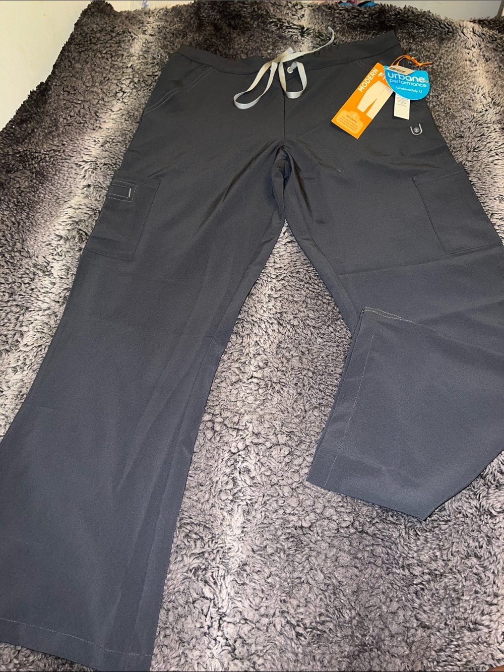 Women’s Straight-Leg Scrub Pants - Black